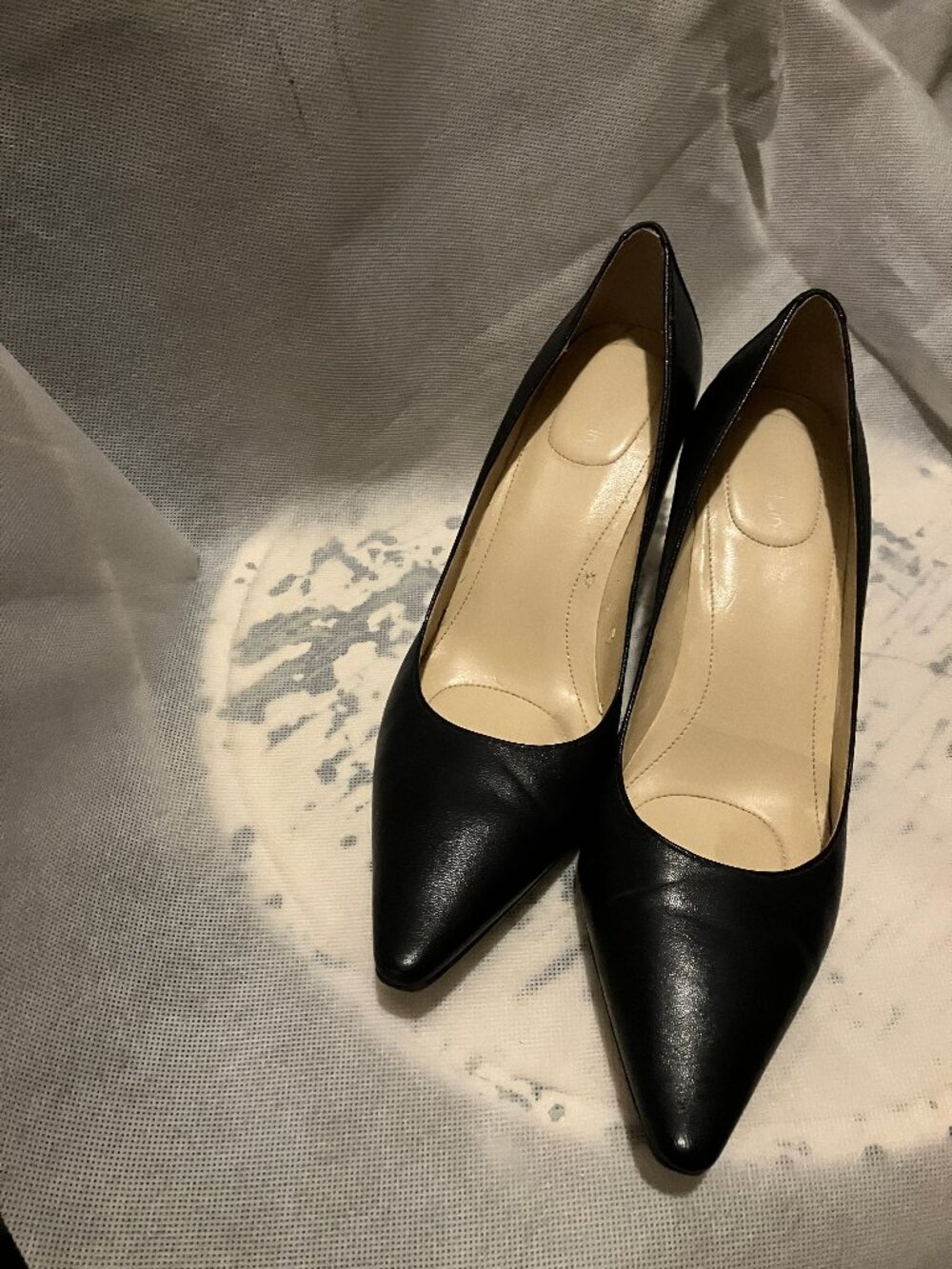 Black Calvin Klein pmps